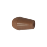 Wooden Venetian Blind Milky Coffee Plastic Tassel