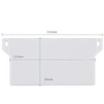 Fabric Vertical Blind 127mm Bottom Weight