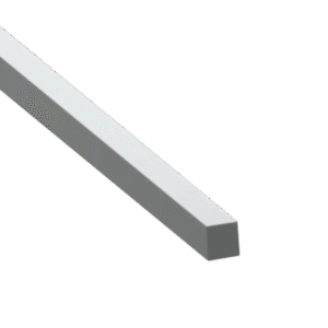 Pleated Curtain Square Pin Rail