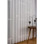 Double Macaroni Lurex Armure Plain Sheer Curtain - Image 4