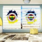 Young Fenerbahçe Fans Patterned Printed Zebra Blind - Image 2