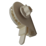 Pleated Curtain Cream Square Shaft Chain Mechanism Short - Image 3