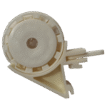 Pleated Curtain Cream Square Shaft Chain Mechanism Short