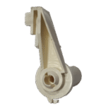 Pleated Curtain Cream Cord Tube Hexagonal Pin Spool Right
