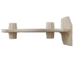 Double System S-Shaped Middle Connector Accessory Cream - Image 2