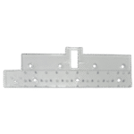 Sheer Vertical Blind Transparent Fabric Hanger Male - Image 2