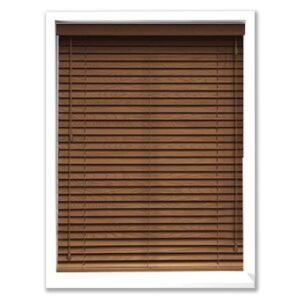 50 mm Spruce Wooden Venetian Blind with Ladder Cord