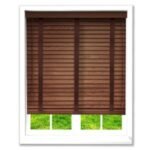 50 mm Spruce Wooden Venetian Blind with Fabric Tape Ladder
