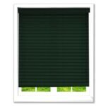 50 mm Anthracite Green Wooden Venetian Blind with Ladder Cords