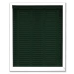 50 mm Anthracite Green Wooden Venetian Blind with Ladder Tapes