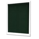 50 mm Anthracite Green Wooden Venetian Blind with Ladder Tapes - Image 2