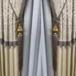 Gold Hook Navy Tassel Braçol - Curtain Tieback Accessory - Image 2