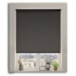 Arsenic Gray BU Series Blackout Roller Blinds