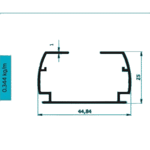 Sheer Vertical Blind Complete Mechanism White - Image 2