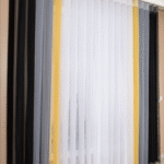 Dirty White Sheer Vertical Blind