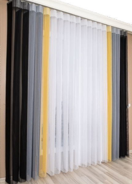 Dirty White Sheer Vertical Blind