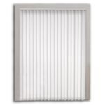 White Blackout Vertical Blind