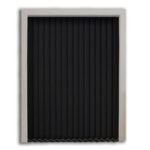 Black Blackout Vertical Blind