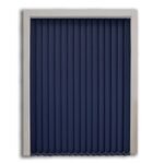 Navy Blue Blackout Vertical Blind