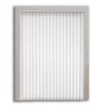 Dirty White Polyester Vertical Blind