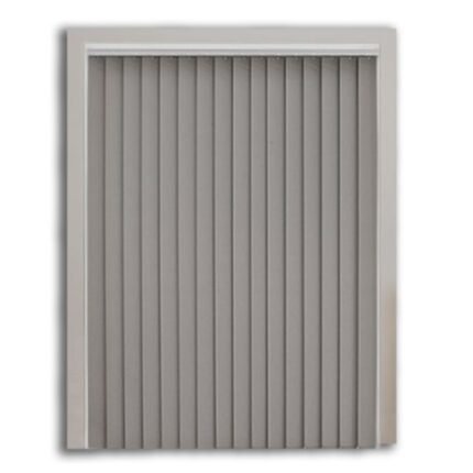 Smoke Grey Polyester Vertical Blind