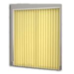 Dirty Yellow Polyester Vertical Blind - Image 2