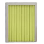 Pistachio Green Polyester Vertical Blind