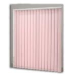 Dusty Pink Polyester Vertical Blind - Image 2