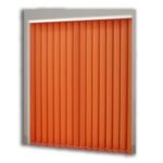 Orange Polyester Vertical Blind - Image 2