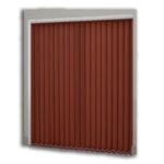 Brown Polyester Vertical Blind - Image 2