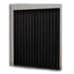 Midnight Black Polyester Vertical Blind - Image 2
