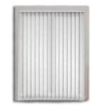 White Polyester Vertical Blind