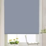Smoke Gray Blackout Roller Blind