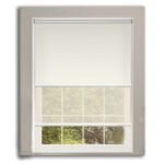 Off-White Double System Sheer Roller Blind