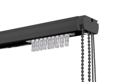 Sheer Vertical Blind Complete Mechanism Grey