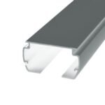 Vertical Blind Aluminum Low Headrail Grey