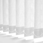 Gray Linen Fabric Vertical Blind