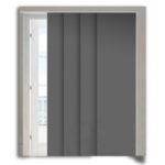 Smoke Gray Japanese Curtain