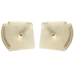 Closed Box Blind Small Box Cream Cover Set with Square Plug - Image 2