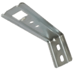 Galvanized L Mounting Bracket 12 cm - Image 3