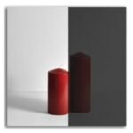 Black NS Series Screen Roller Blind - Image 3