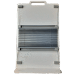 Grey Pleated Blind - Image 2