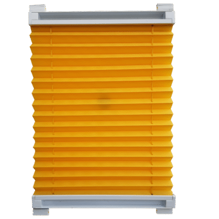 Yellow Pleated Blind