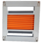 Orange Framed Pleated Blind - Image 3