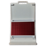 Red Pleated Blind - Image 4