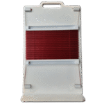 Red Pleated Blind - Image 5