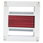 Red Pleated Blind - Image 3