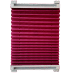 Mulberry Pleated Blind