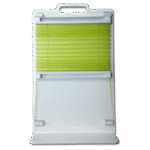 Green Pleated Blind - Image 3