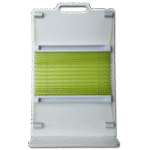 Green Pleated Blind - Image 2